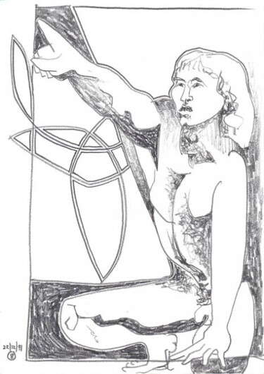 Zeichnungen mit dem Titel "ID 3583_E Drawings…" von Stanislaus Szypura (Stacho), Original-Kunstwerk