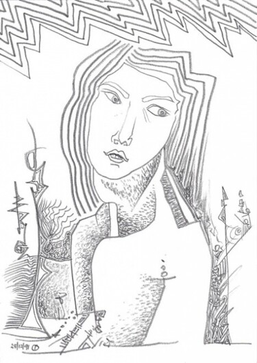 Zeichnungen mit dem Titel "ID 3642_E Drawings…" von Stanislaus Szypura (Stacho), Original-Kunstwerk