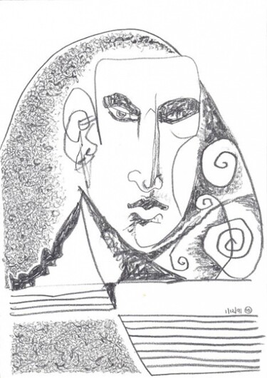 Zeichnungen mit dem Titel "ID 3452_E Drawings…" von Stanislaus Szypura (Stacho), Original-Kunstwerk