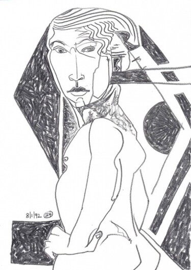 Zeichnungen mit dem Titel "ID 3703_E Drawings…" von Stanislaus Szypura (Stacho), Original-Kunstwerk
