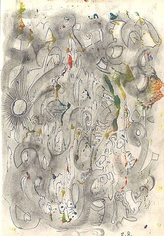 Malerei mit dem Titel "ID 743_C Cahiers" von Stanislaus Szypura (Stacho), Original-Kunstwerk