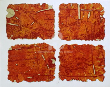 Estampas & grabados titulada "Fragments" por Stanislav Bojankov, Obra de arte original, Grabado