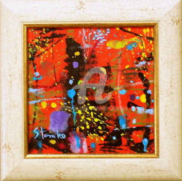 Pintura intitulada "Jazzy mood-LXXIII" por Stanislav Bojankov, Obras de arte originais, Acrílico