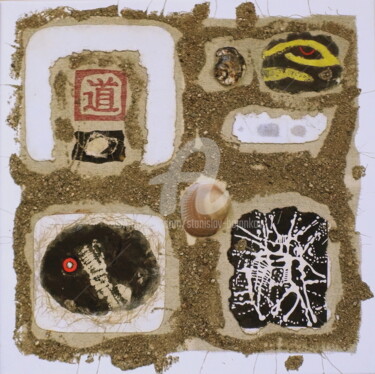 Colagens intitulada "Collage-I" por Stanislav Bojankov, Obras de arte originais, Colagens