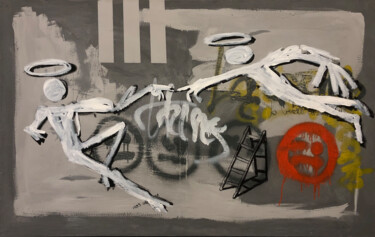 Peinture intitulée "La Creazione Di San…" par Stanislav Dasiukevich, Œuvre d'art originale, Acrylique Monté sur Châssis en b…
