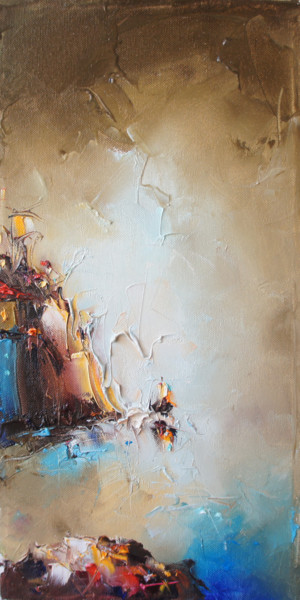 Painting titled "The coasts of memory" by Stanislav Lazarov, Original Artwork, Oil