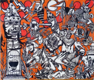 "заблуждение Пиноккио" başlıklı Tablo Stanislav Lyashenko tarafından, Orijinal sanat, Mürekkep