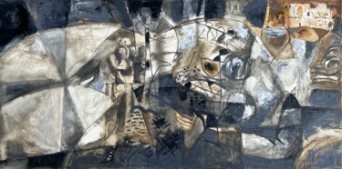 Pittura intitolato "Venus awakening" da Stanislav Yushkov, Opera d'arte originale, Olio Montato su Telaio per barella in leg…