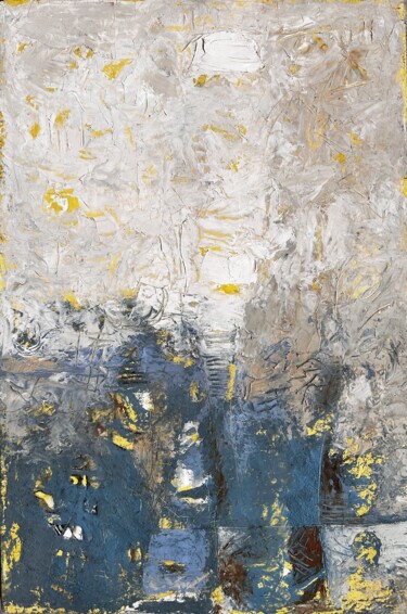 Картина под названием "Spill" - Stanislav Yushkov, Подлинное произведение искусства, Масло Установлен на Деревянная панель