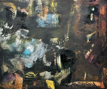 Картина под названием "Sleep" - Stanislav Yushkov, Подлинное произведение искусства, Масло Установлен на Деревянная рама для…