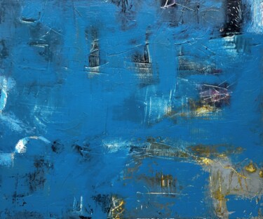 Картина под названием "Purified water" - Stanislav Yushkov, Подлинное произведение искусства, Энкаустический