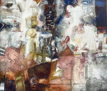 Картина под названием "Anniversary" - Stanislav Yushkov, Подлинное произведение искусства, Энкаустический Установлен на Дере…