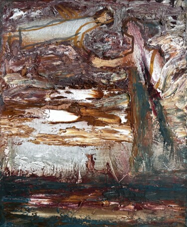 Pintura titulada "Meeting in dreams" por Stanislav Yushkov, Obra de arte original, Oleo Montado en Bastidor de camilla de ma…