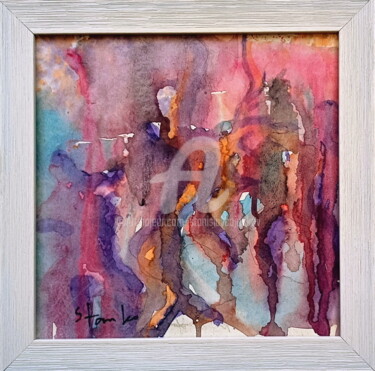 Painting titled "Impression-3" by Stanislav Bojankov, Original Artwork, Watercolor