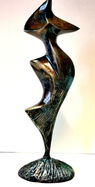 Sculpture intitulée "ONE WOMAN 7/8   HAP…" par Stanislaw Wysocki, Œuvre d'art originale, Bronze