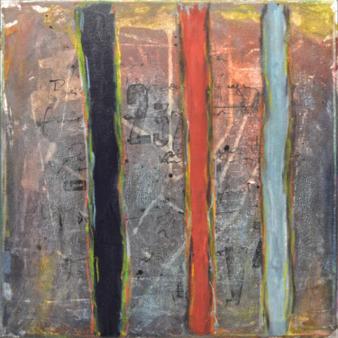 Beizeiten Nietzsche fragen... Peinture intitulée "Beizeiten Nietzsche…" par Stanley Zinser, Œuvre d'art originale, Acrylique