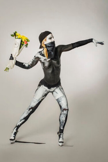 Фотография под названием "Banksy" - Starmonkeyz, Подлинное произведение искусства, Не манипулируемая фотография