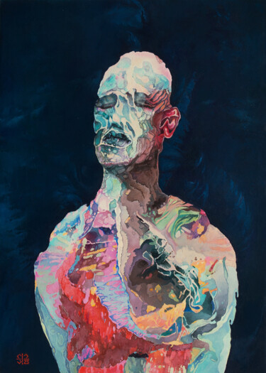 Malarstwo zatytułowany „Colourful dreams” autorstwa Стас Прохорцев (Stanislav Prokhortsev), Oryginalna praca, Olej