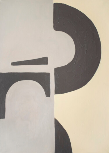 Variation-9785 Peinture intitulée "Variation-9785" par Stas Royze, Œuvre d'art originale, Acrylique Monté sur Châssis