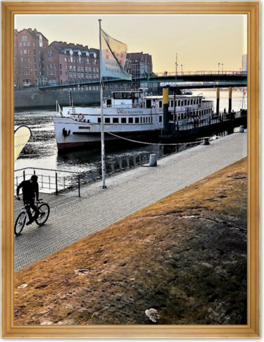 Photographie intitulée "Au Quai" par Stefano Cerutti, Œuvre d'art originale, Photographie non manipulée