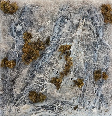 Pintura intitulada "Disgelo Primaverile" por Stesto, Obras de arte originais, Resina Montado em Plexiglass