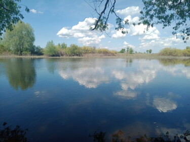 Фотография под названием "Ukraine river 4" - Steampunker_ukraine, Подлинное произведение искусства, Цифровая фотография