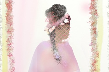 Arts numériques intitulée "Ma princesse" par Ditellia Steeland, Œuvre d'art originale, Peinture numérique