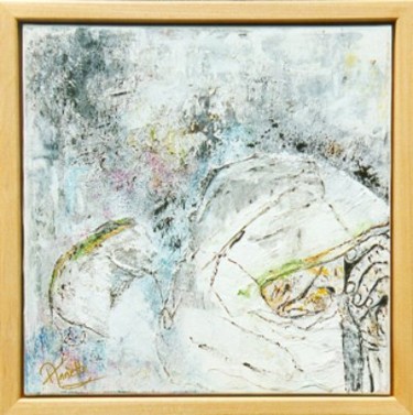 Painting titled "modesty" by Annette Steens, Original Artwork