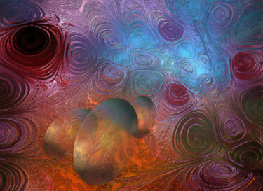 Digital Arts titled "Creation" by Stefan Dyk, Original Artwork, Digital Painting