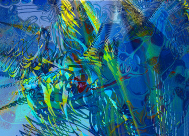 Digital Arts titled "Multiplicity" by Stefan Dyk, Original Artwork, Digital Painting