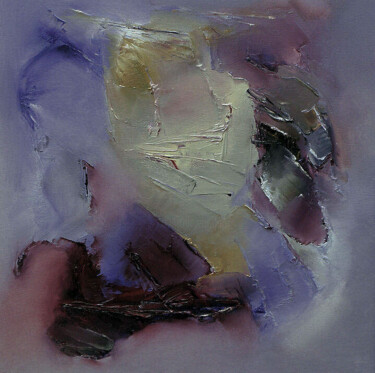 Картина под названием "Pondering The Inevi…" - Stefan Fiedorowicz, Подлинное произведение искусства, Масло Установлен на Дер…
