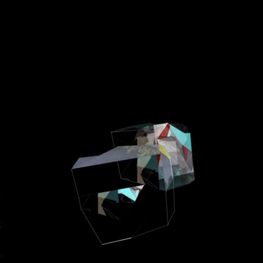 Цифровое искусство под названием "Cubes" - Stefan Fransson, Подлинное произведение искусства, 2D Цифровая Работа