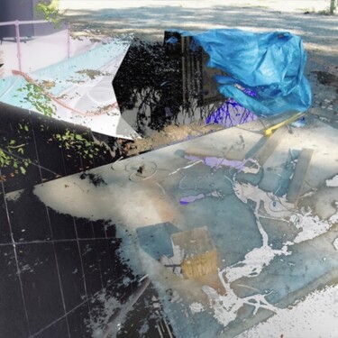 Digital Arts με τίτλο "Yard" από Stefan Fransson, Αυθεντικά έργα τέχνης, 2D ψηφιακή εργασία