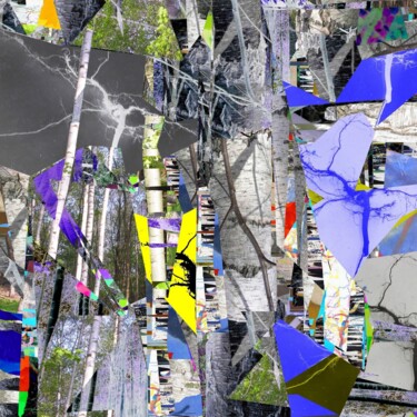 Arte digital titulada "Forest" por Stefan Fransson, Obra de arte original, Trabajo Digital 2D