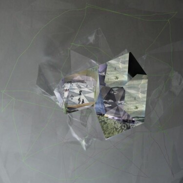 Grafika cyfrowa / sztuka generowana cyfrowo zatytułowany „City Drops” autorstwa Stefan Fransson, Oryginalna praca, Kolaże