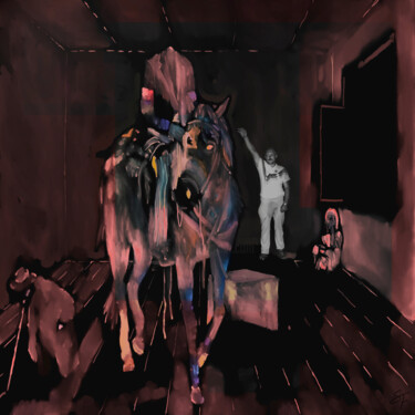 Digital Arts titled "Hommage an Jonas Bu…" by Stefan Fuchs, Original Artwork, Digital Painting