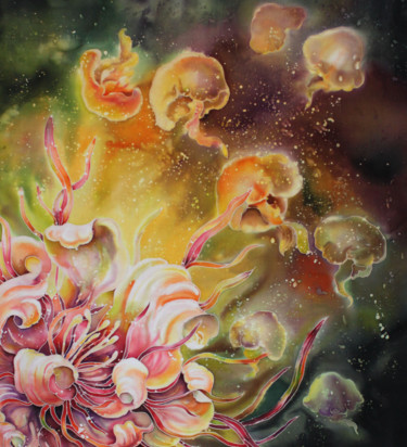 Картина под названием "Взлет на глубину" - Стефания Фомина, Подлинное произведение искусства, Другой