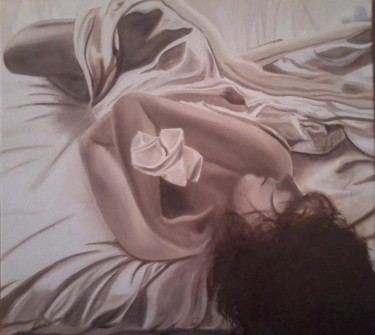 Peinture intitulée "benessere.jpg" par Stefania Comincini, Œuvre d'art originale, Huile
