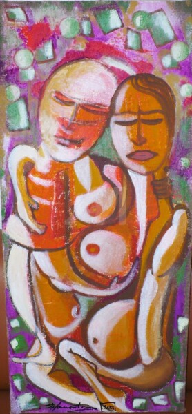 Afrodite Pittura intitolato "Afrodite" da Stefania Colizzi, Opera d'arte originale, Acrilico
