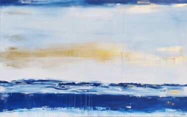 Painting titled "SALTWATER - NO 7" by Stefanie Rogge, Original Artwork, Acrylic
