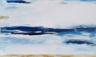 Painting titled "SALTWATER - NO 6" by Stefanie Rogge, Original Artwork, Acrylic
