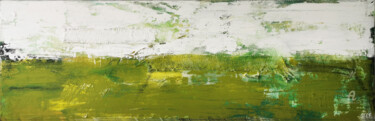 Картина под названием "Moor" - Stefanie Rogge, Подлинное произведение искусства, Коллажи Установлен на Деревянная рама для н…