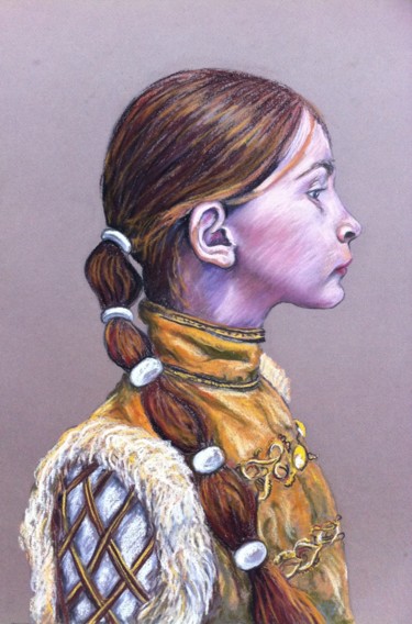 La piccola principessa 38x50 cm ©2017 da Stefano Di Marco