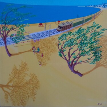 Malerei mit dem Titel "marina 1" von Stefano Galli, Original-Kunstwerk, Acryl
