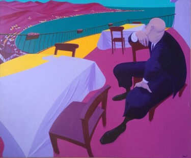 Peinture intitulée "Dove passar la sera…" par Stefano Galli, Œuvre d'art originale, Acrylique