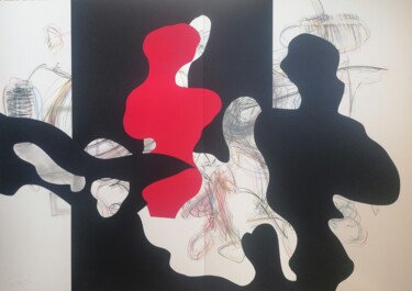 Pintura titulada "VENOR" por Stefano Mazzolini, Obra de arte original, Collages