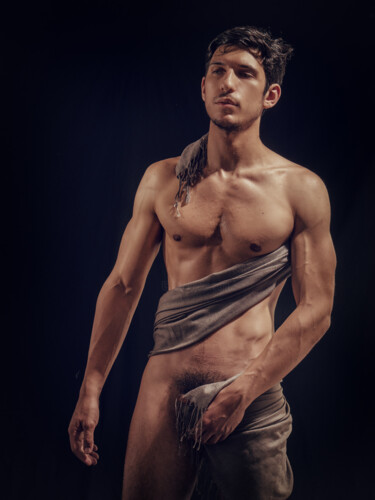 Φωτογραφία με τίτλο "Male nude - journey…" από Stefano Mercurius, Αυθεντικά έργα τέχνης, Ψηφιακή φωτογραφία