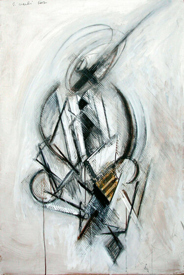 Malerei mit dem Titel "Gregor Samsa 3 (Oma…" von Stefano Nardi, Original-Kunstwerk, Acryl