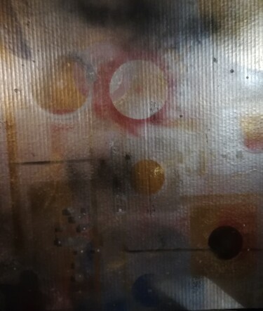 Pittura intitolato "CANDY IN SKY N°1" da Stefano Davidson, Opera d'arte originale, Spray