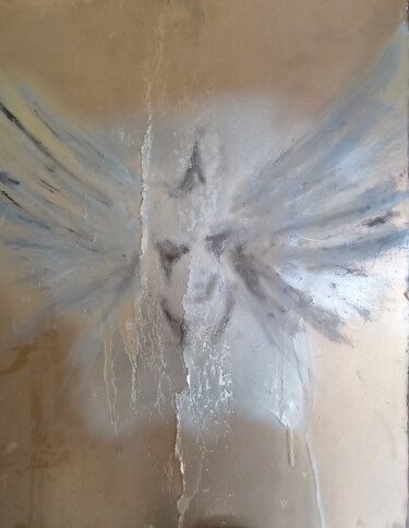 Pintura intitulada "The Butterfly" por Stefano Davidson, Obras de arte originais, Tinta spray